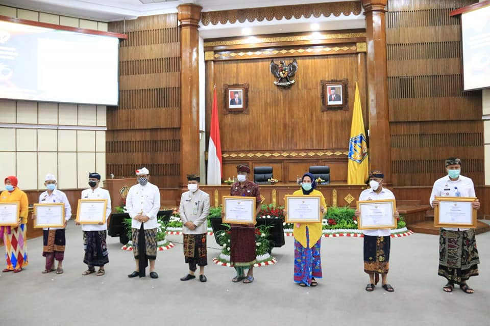 Pemerintah Provinsi Bali terima Penghargaan Provinsi Peduli HAM Tahun 2019