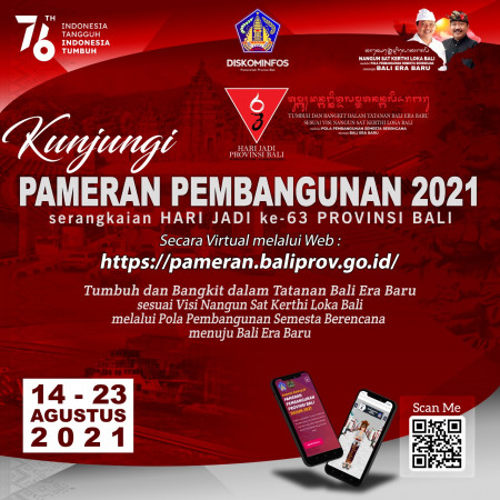 Ayo Kunjungi!! Pameran Pembangunan dalam rangka HUT Pemprov Bali ke-63