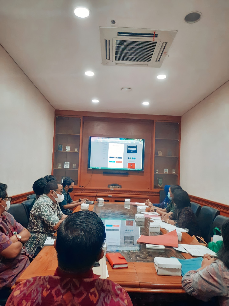 Monitoring dan Evaluasi Pengelolaan JDIH di lingkungan Pemerintah Kabupaten Gianyar