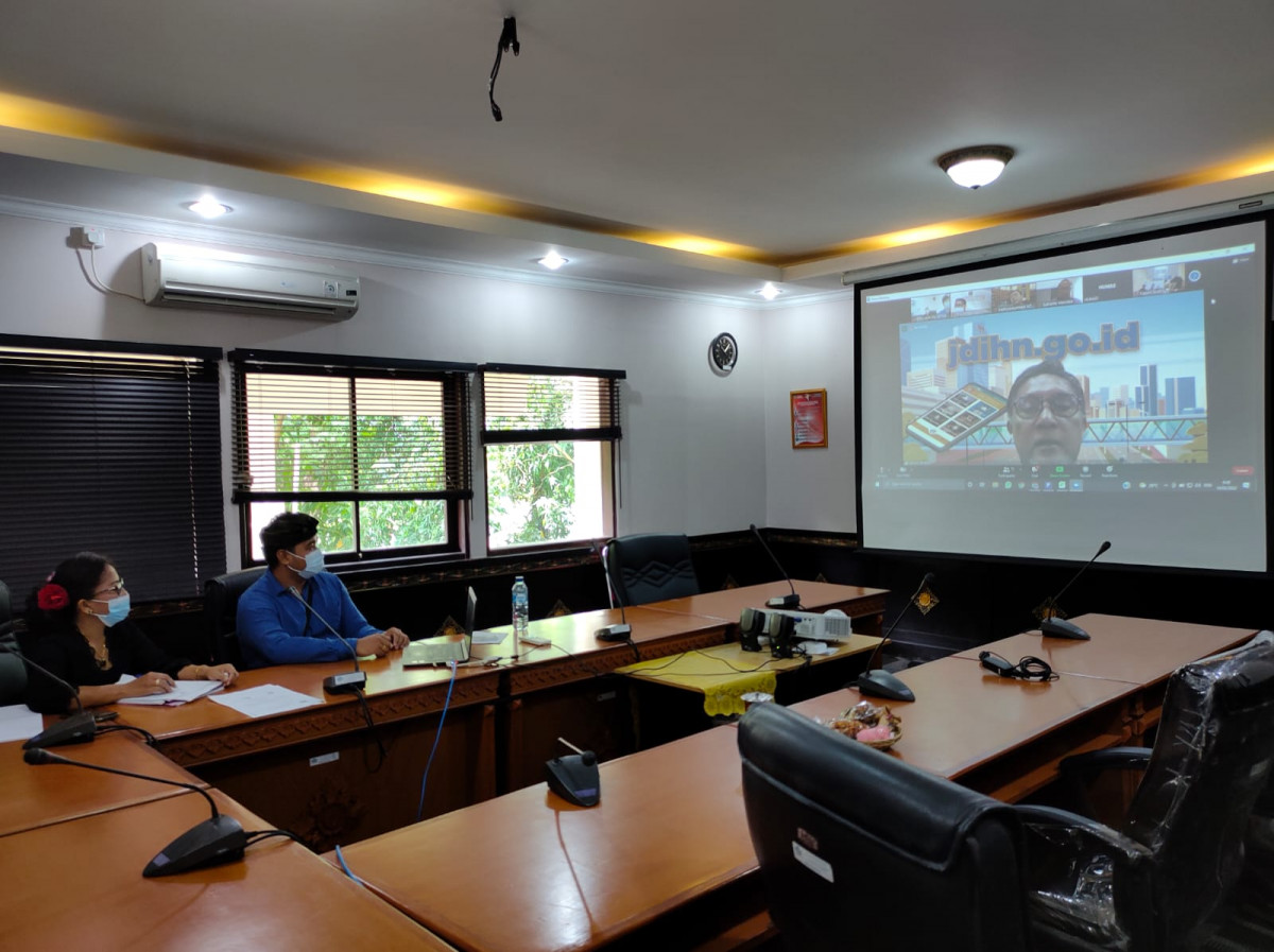 Evaluasi Pengelolaan Jaringan Dokumentasi dan  Informasi Hukum (JDIH)