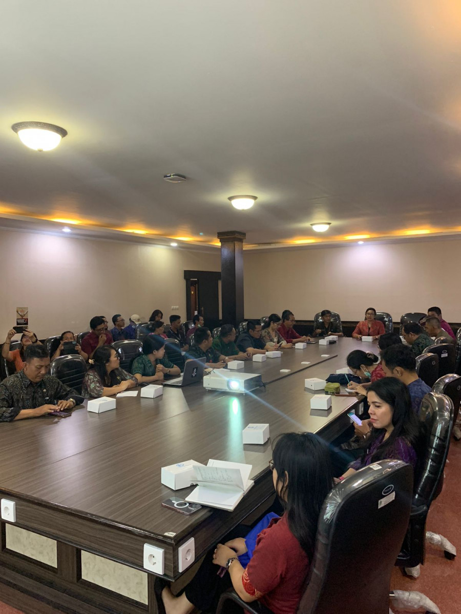 Rapat Koordinasi Tandatangan Elektronik (TTE) Keputusan Gubernur