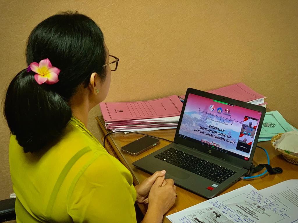 Sosialisasi Pengelolaan JDIH di Lingkungan Kota denpasar