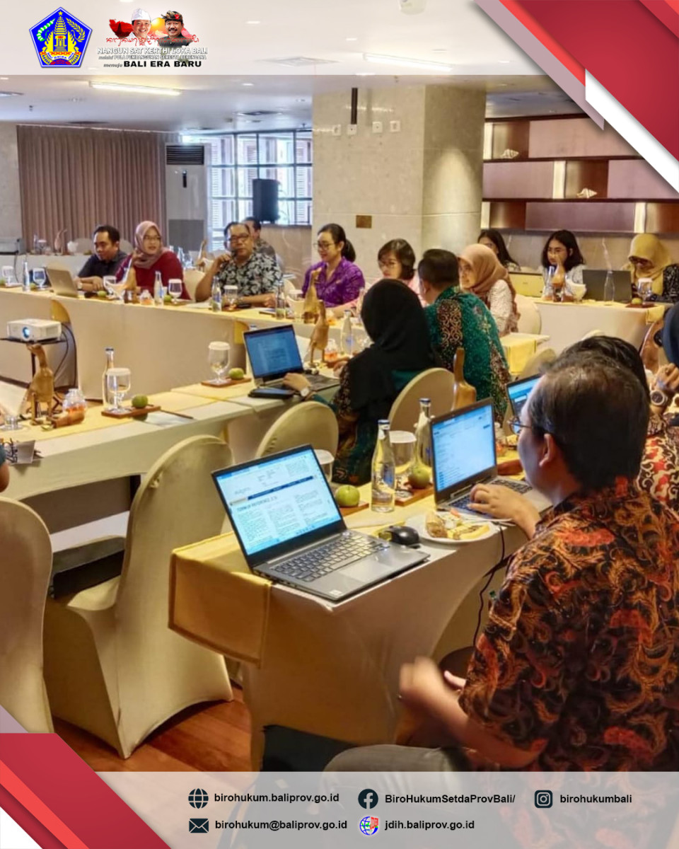 Sharing Knowledge Pengelola JDIH Provinsi Bali dan Pengelola JDIH BPH Migas.