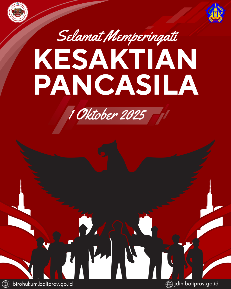 Selamat Memperingati Hari Kesaktian Pancasila 1 Oktober 2025