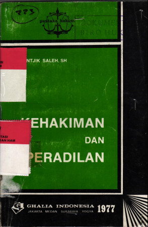 Kehakiman dan Peradilan 