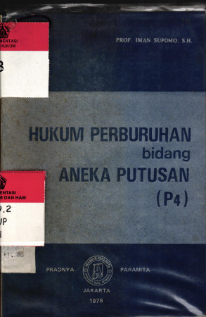 Hukum Perburuhan bidang Aneka Putusan 