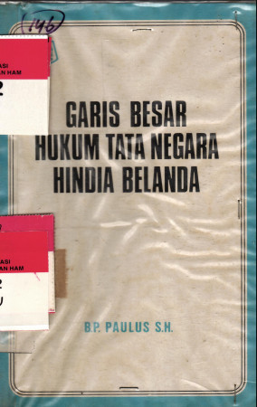 Garis Besar Hukum Tata Negara Hindia Belanda