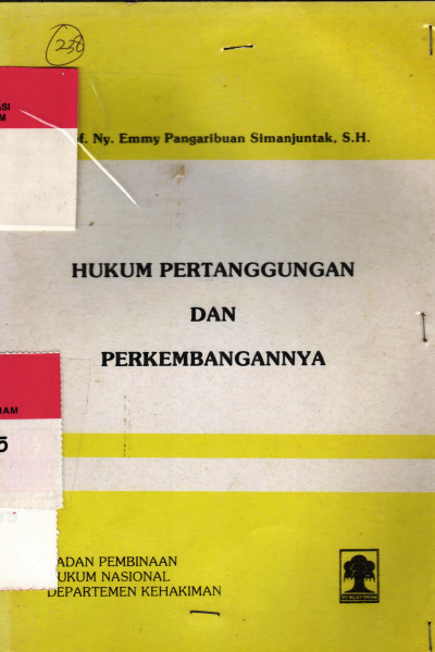 HUKUM PERTANGGUNGAN dan PERKEMBANGANNYA