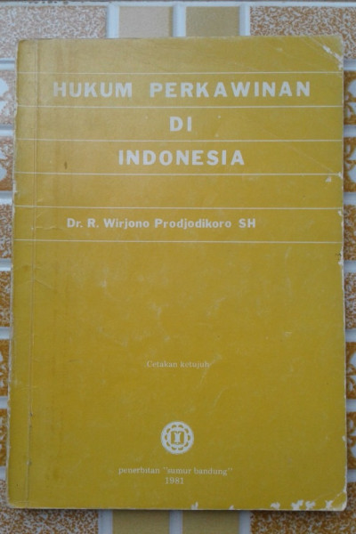 Hukum Perkawinan di Indonesia 