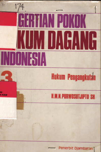 Pengertian Pokok Hukum Dagang Indonesia 3 Hukum Pengangkutan