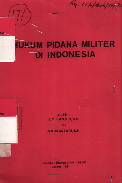 Hukum Pidana Militer di Indonesia