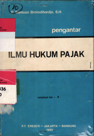 PENGANTAR ILMU HUKUM PAJAK