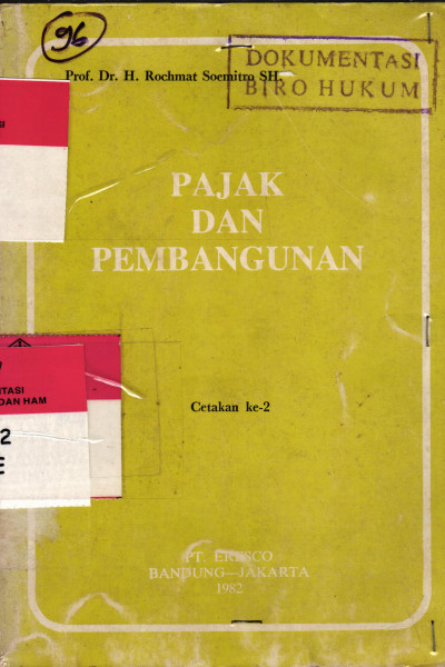 Pajak dan Pembangunan ( Cetakan Ke dua ) 