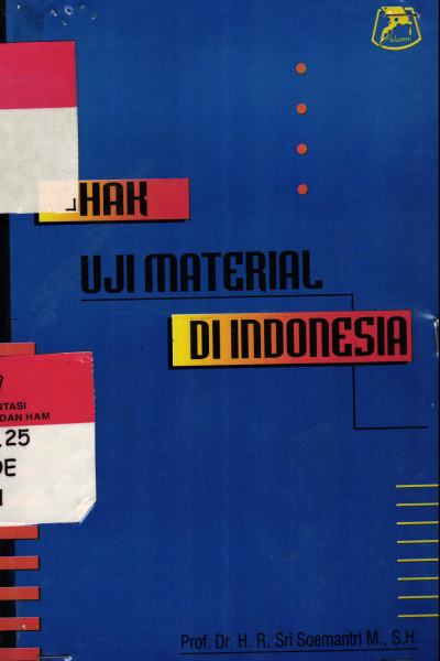 Hak Uji Material di Indonesia