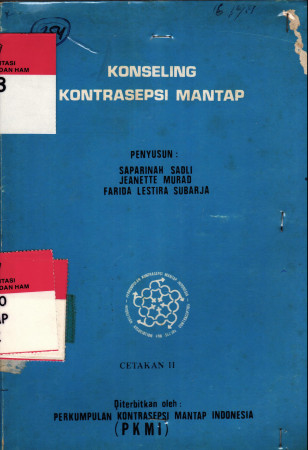 Konseling Kontrasepsi Mantap cetakan II