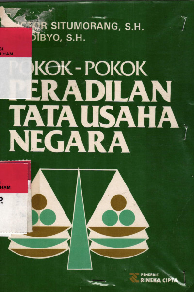 Pokok-Pokok Peradilan Tata Usaha Negara 