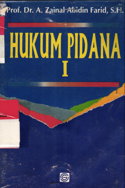 Hukum Pidana I 