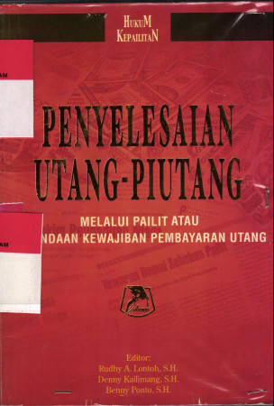 Penyelesaian Utang Piutang