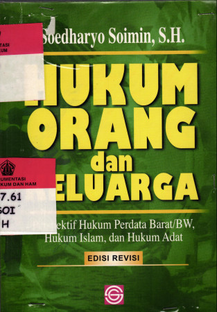 HUKUM ORANG DAN KELUARGA (edisi revisi)