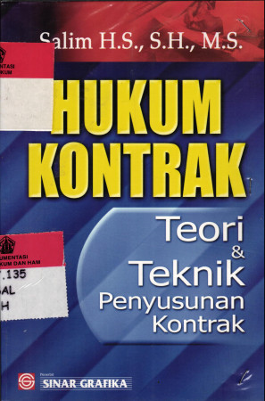 HUKUM KONTRAK TEORI DAN TEKNIK PENYUSUNAN KONTRAK