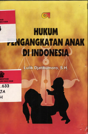 HUKUM PENGANGKATAN ANAK DI INDONESIA
